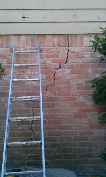 Brick Repair Before